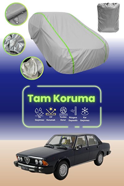 Dokaca Neo غطاء حماية للسيارة من القماش الرمادي النيون قماش مجدّل ألفا روميو ...