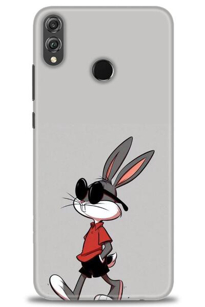 Rulet Aksesuar غطاء متوافق مع هاتف هواوي هونر 8X HD مطبوع - غطاء سيليكون مصمم...