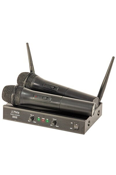 OEM Sistem de microfon wireless UHF cu două canale și emițătoare portabile duble