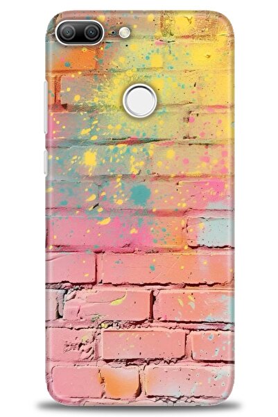 Rulet Aksesuar غطاء متوافق مع هاتف هواوي هونر 9 لايت HD مطبوع - غطاء سيليكون ...