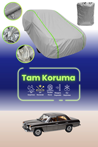 Dokaca Neo غطاء حماية للسيارة من القماش الرمادي اللامع قماش مجدّل متوافق مع س...