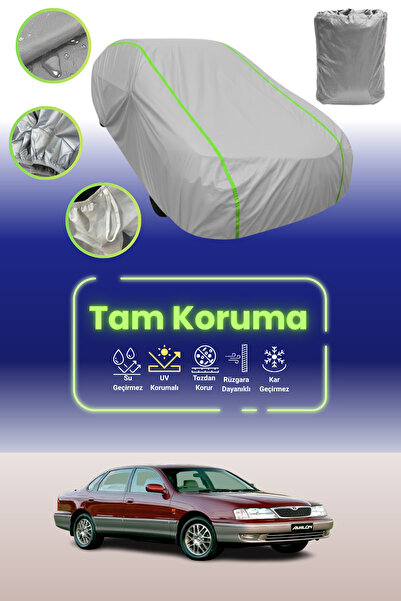 Dokaca Neo غطاء حماية للسيارة من القماش الرمادي اللامع قماش مجدّل تويوتا أفال...