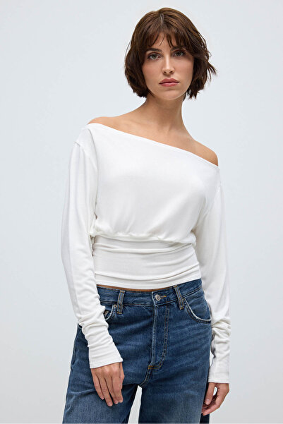 MERLİ. Ellen 90's Knitwear Blouse