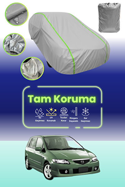 Dokaca Neo غطاء حماية للسيارة من القماش الرمادي النيون قماش مجدّل متوافق مع س...