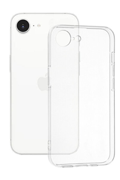 Techsuit Husa de protectie din silicon Transparent pentru iPhone 16e - Transp...
