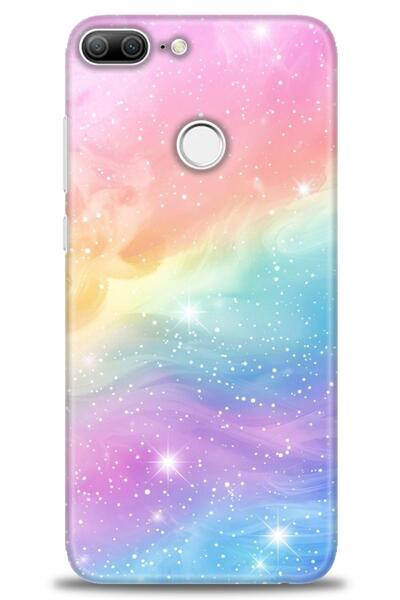 Rulet Aksesuar غطاء متوافق مع هاتف هواوي هونر 9 لايت HD مطبوع - غطاء سيليكون ...