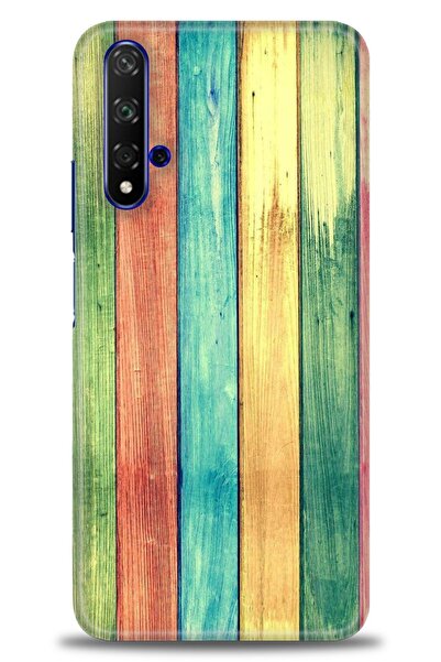 Rulet Aksesuar غطاء متوافق مع هاتف هواوي هونر مطبوع HD 20 + واقي شاشة سيراميك...