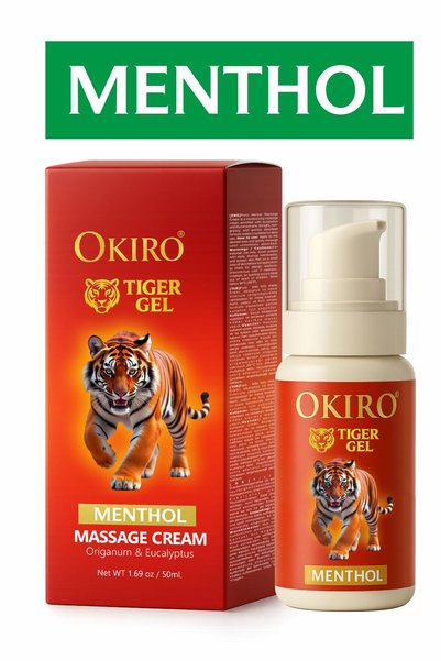 Okiro Menthol Massage Cream 50 ml – Refreshing & Relaxing Massage Cream
