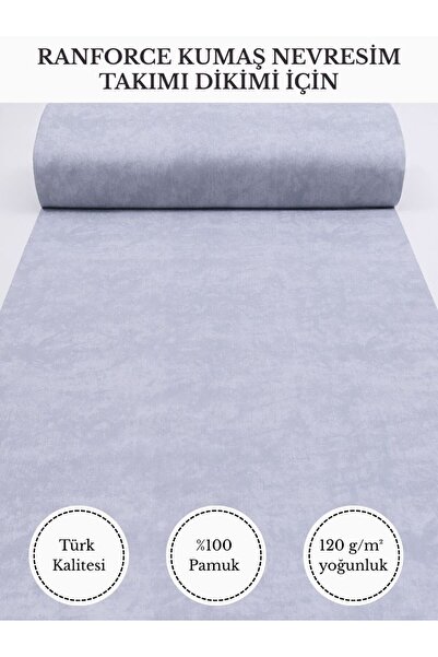 FabricMarket Ranforce tkanina za šivanje navlaka za poplun – 100% pamuk % 240...