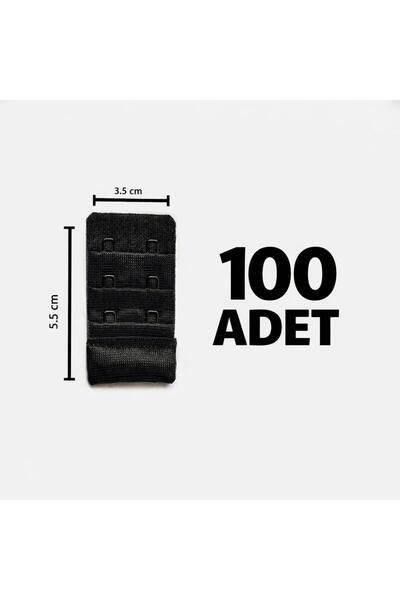 sipariskusu 100 Pcs Bra Extension Clasp Hook Attachment