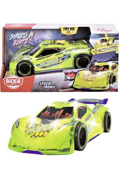 Dickie Toys Speedtronic Car Toy with Changing Lights and Music