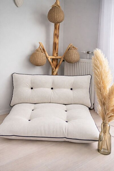 BK exclusive Puf Petek Önü Palet Yer Minderi Ikili Takım 70x100 cm