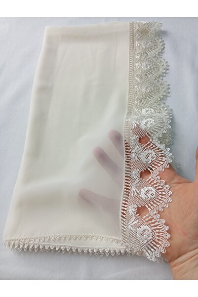 NUMİSTORE İğne oyası krem renk namaz örtüsü