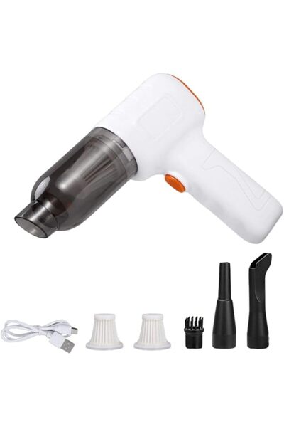 Arabest Mini Vacuum,Handheld Vacuum Cordless,Hand Vacuum High Power for Keyboard,3 in1 Dust Buster(White)