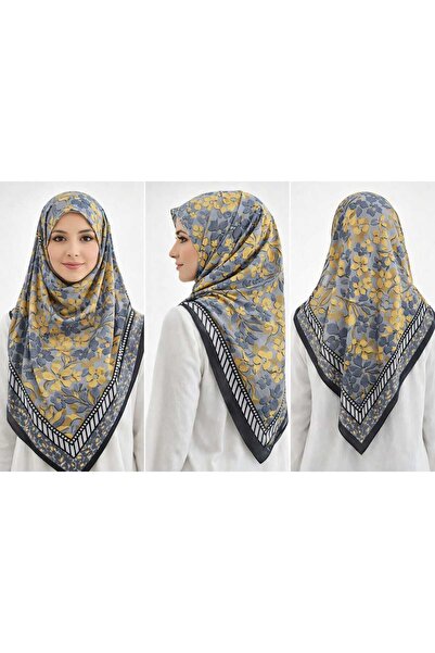 tomrisboutique Luxury Voile Silk Shawl Hijab Foulard Scarf Shawl Leopard Patt...