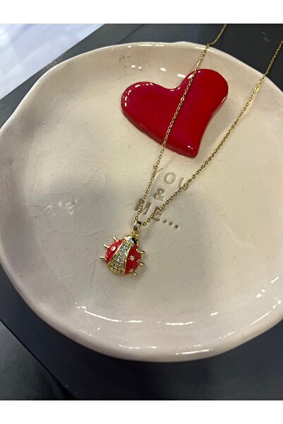 gozdeasutayaccessory Ladybug necklace