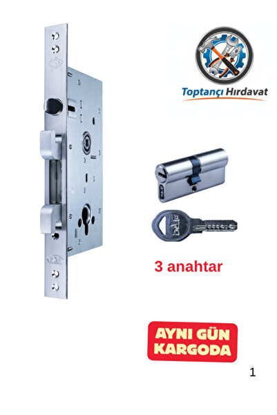 DAF Kancalı tektur Çelik Kapı kilidi barelli