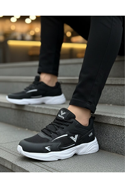 Vaxis Pantofi sport confortabili Faylon pentru bărbați - alb-negru