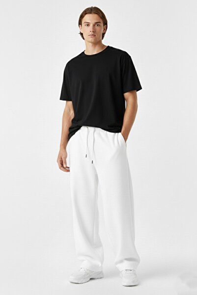 Wekame Men's Baggy Oversized 3 Thread Wide Leg Transitional Tracksuit