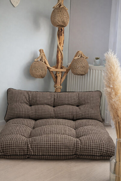 BK exclusive Puf Petek Önü Palet Yer Minderi Ikili Takım 70x100 cm