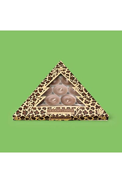 MUMSAN 25'li Tealight Mum - Kahverengi - 3,8 cm