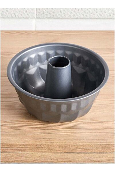 SUPPLIER قالب كيك غير لاصق مع أنبوب مركزي | قالب خبز من الفولاذ الكربوني شديد التحمل | قالب كيك حلقي مضلع