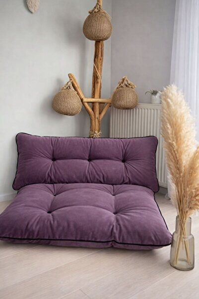 BK exclusive Puf Petek Önü Palet Yer Minderi Ikili Takım 70x100 cm