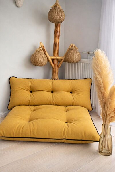 BK exclusive Puf Petek Önü Palet Yer Minderi Ikili Takım 70x100 cm