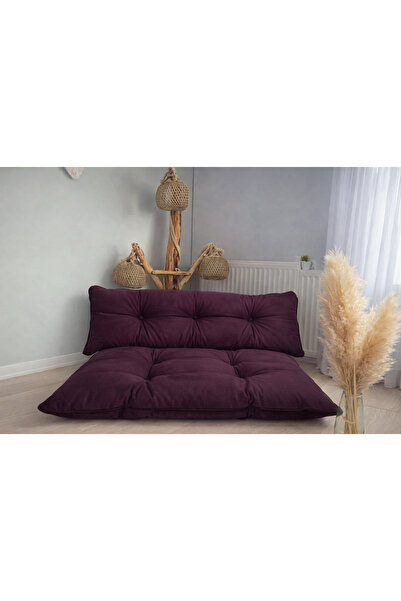 BK exclusive Puf Petek Önü Palet Yer Minderi Ikili Takım 70x100 cm