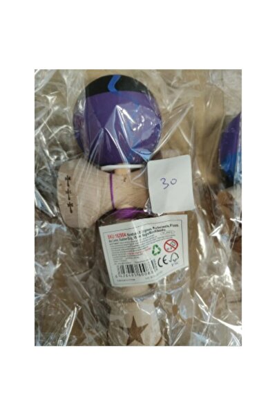 Teo Kendama X Originala, Profesionala, , Big Cups V3, Rubber Grip, model Negr...
