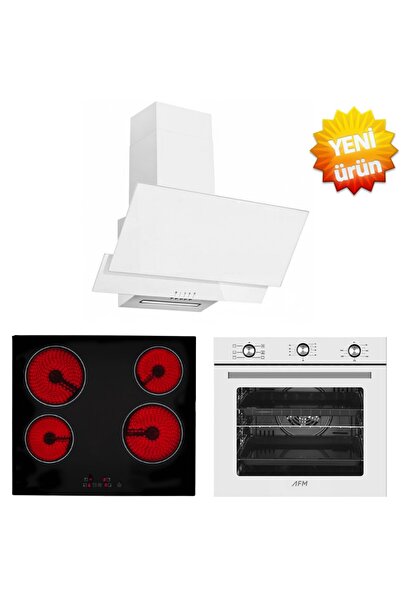 Eminçelik ve AFM Tech MARKALI/ Ossa Elektrikli Vitro. Turbolu Ankastre Set (V...