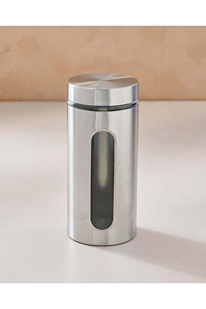 REDTAG Silver Glass Storage Jar (Large)