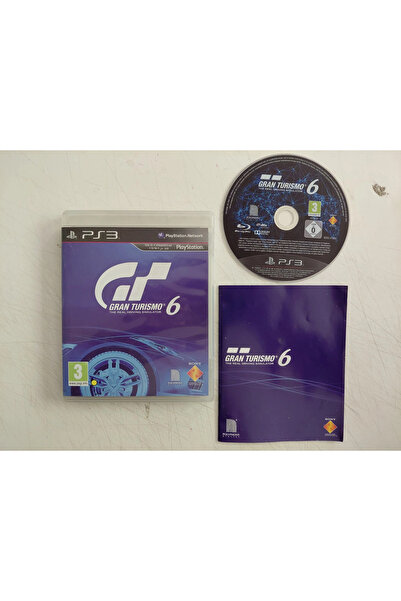 Plakperest Gran Turismo 6 / The Real Driving Simulator - Playstation 3 - PS 3 ( Oyun )-2.el