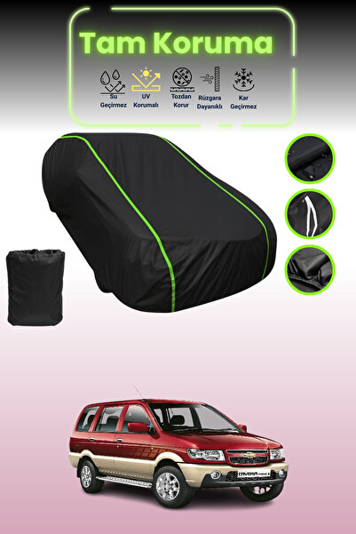 Dokaca Neo غطاء حماية للسيارة من القماش الأسود المتوافق مع سيارة شيفروليه تاف...