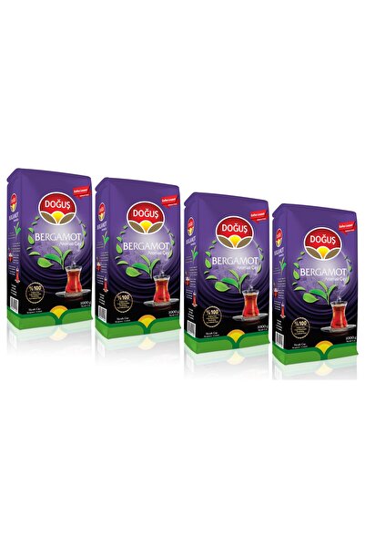 Doğuş Bergamot Aramalı Siyah Çay 1 kg 4'lü