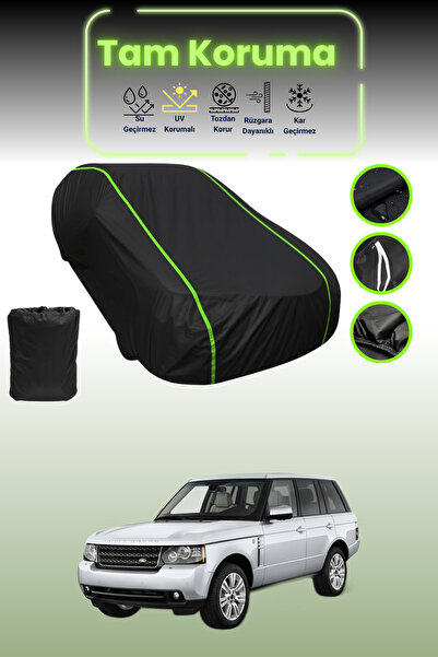 Dokaca Neo غطاء حماية للسيارة من القماش الأسود المتوافق مع سيارة لاند روفر ري...