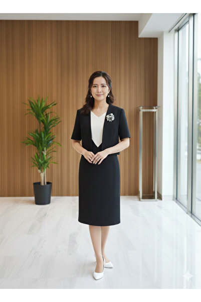 izmoda Krep Bolero Ceket Elbise Takım