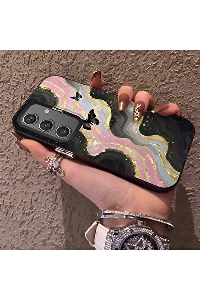 Hontinga حافظة هاتف متوافقة مع سامسونج جالاكسي S24، حماية للكاميرا، ظهر صلب م...