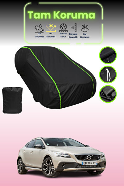 Dokaca Neo غطاء حماية للسيارة باللون الأسود النيون قماش مجدّل متوافق مع سيارة...