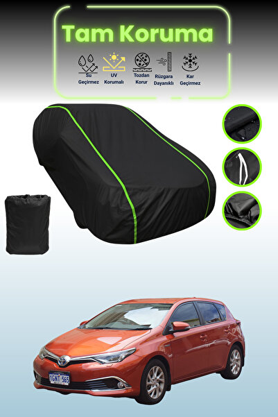 Dokaca Neo غطاء حماية للسيارة من القماش الأسود اللامع قماش مجدّل متوافق مع تو...