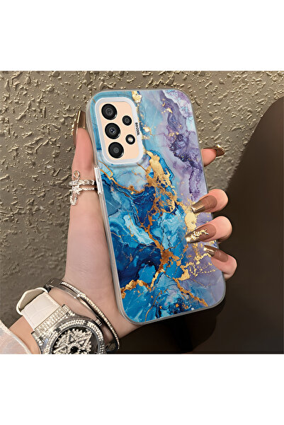 Hontinga حافظة متوافقة مع هاتف سامسونج جالاكسي A33، حافظة هاتف صلبة مضادة للس...