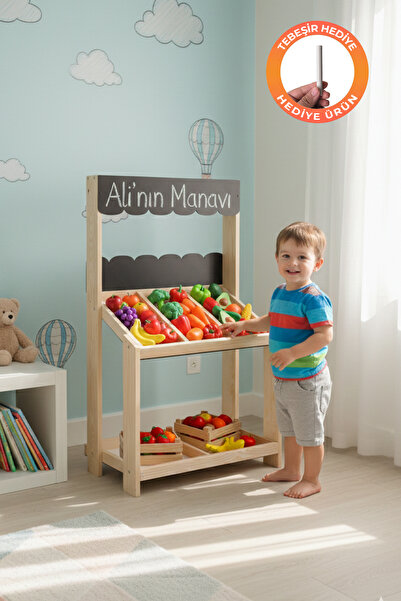 ROZİTOYS Oyuncak Ahşap Manav Tezgahı, Reyonu