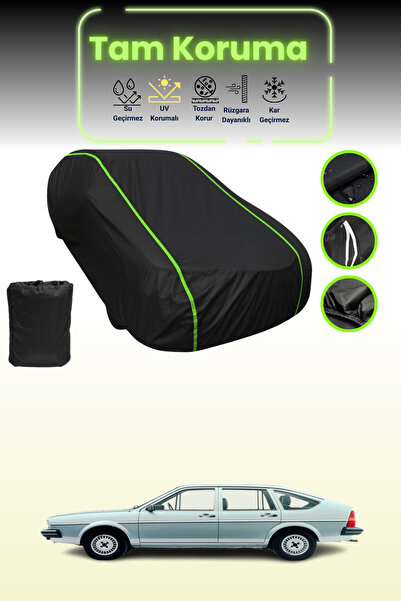 Dokaca Neo غطاء حماية للسيارة باللون الأسود النيون قماش مجدّل فولكس فاجن باسا...