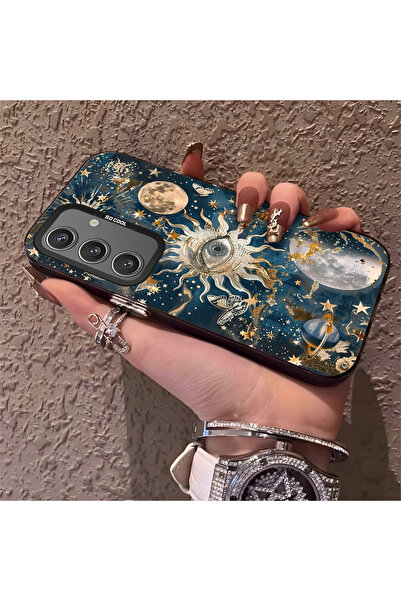 Hontinga حافظة هاتف متوافقة مع هاتف سامسونج جالاكسي S24، خلفية صلبة مضادة للس...