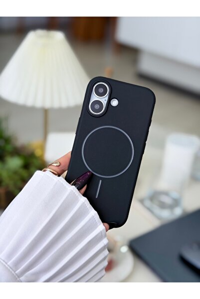 Go Aksesuar Iphone 16 Uyumlu MAGSAFE Özellikli Parmak İzi Bırakmaz Darbe Önle...