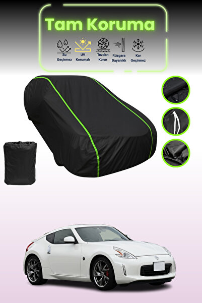 Dokaca Neo غطاء حماية للسيارة من القماش الأسود المتوافق مع سيارة نيسان قماش م...