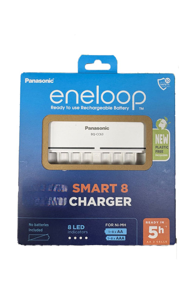 Choice SMART CHARGER 1-8 AA/AAA Panasonic Battery Charger