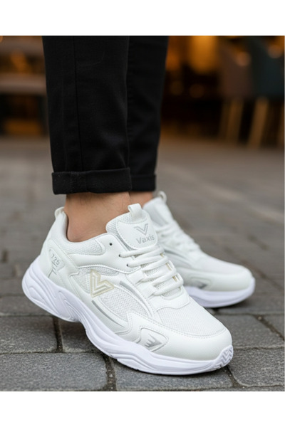 Vaxis Men's Faylon Sole Comfortable Sports Shoes - White