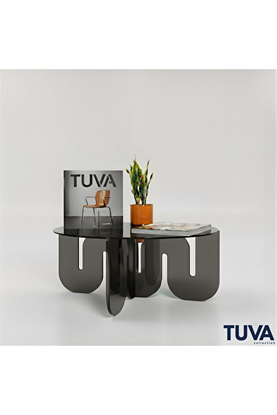 TUVA REKLAM SURREALIS - Şeffaf Pleksi Orta Sehpa | Modern Akrilik Dekoratif S...