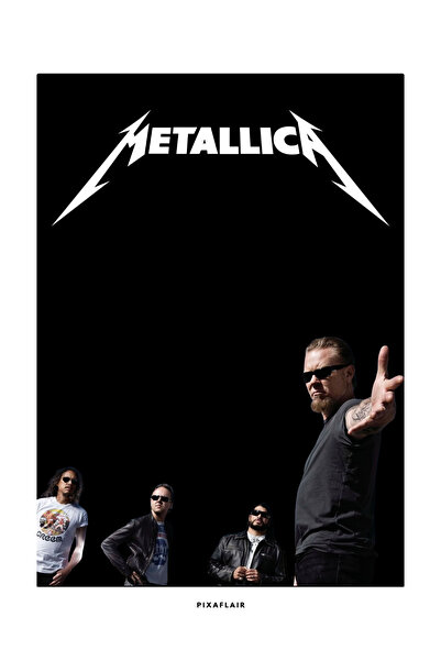 Pixaflair - Metallica - Legends - Çerçevesiz Poster